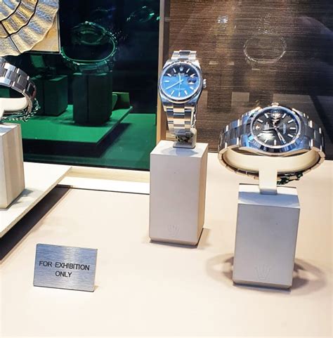 rolex exhibition only watches